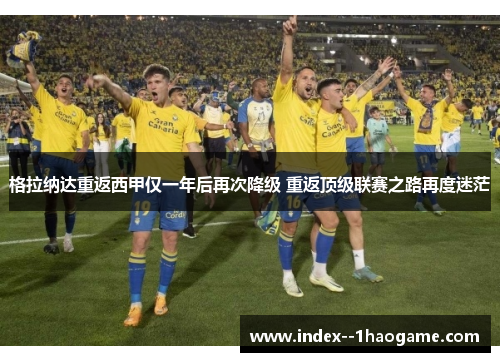 格拉纳达重返西甲仅一年后再次降级 重返顶级联赛之路再度迷茫